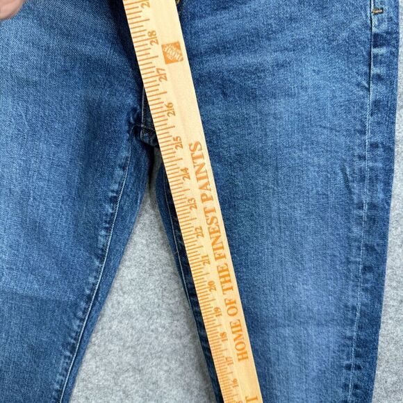 AGOLDE DENIM Toni Slim Ankle Jeans Stratosphere A133F 3002 Distressed Sz 24 - Picture 5 of 12